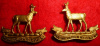 M141a - The Weyburn Regiment Collar Badge Pair
